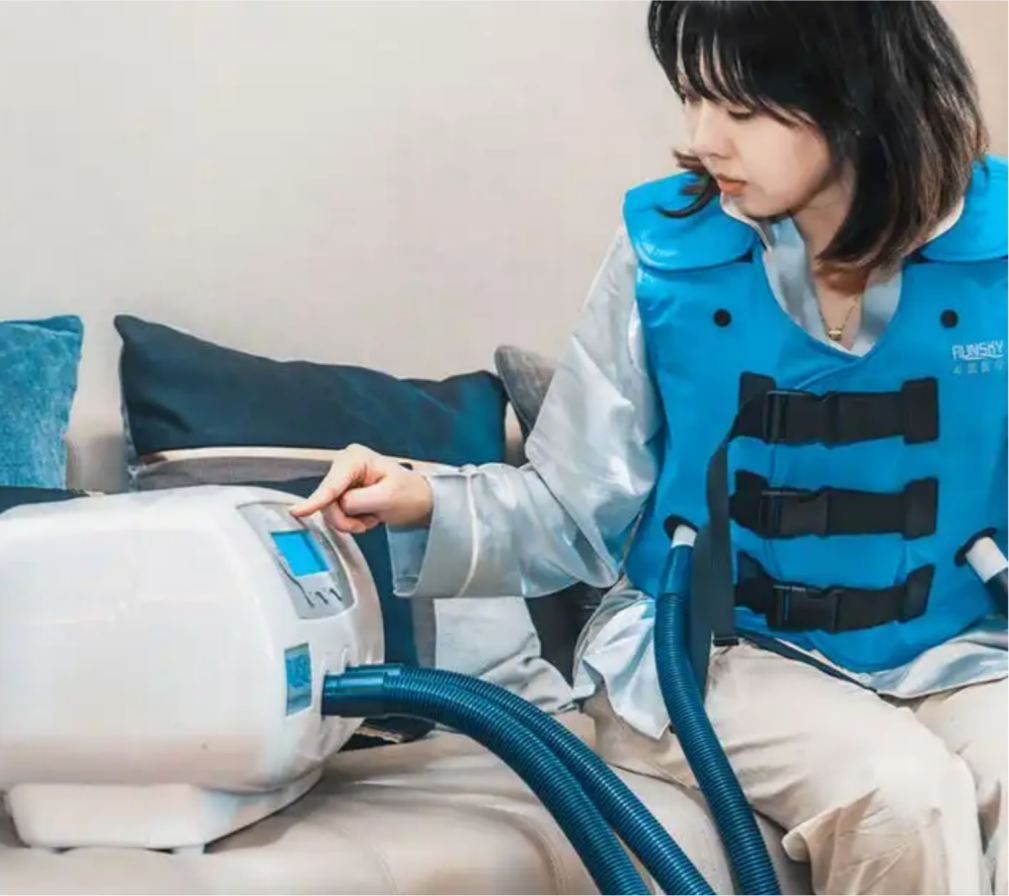 模擬呼吸震蕩排痰教學機