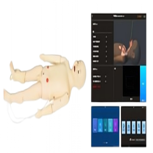 高（gāo）級兒童（五歲）複蘇插管護理（lǐ）模（mó）擬人